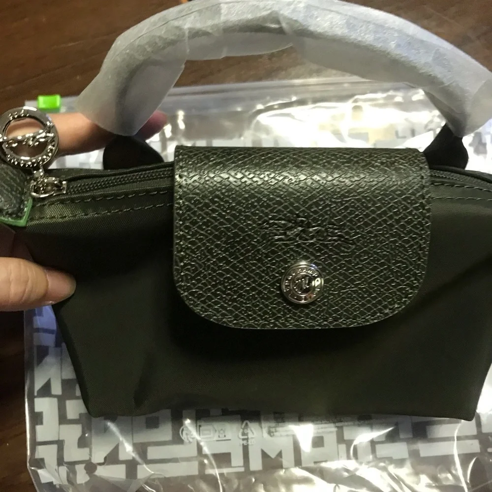 Longchamp Loden Small Top-Handle Cosmetic Pouch